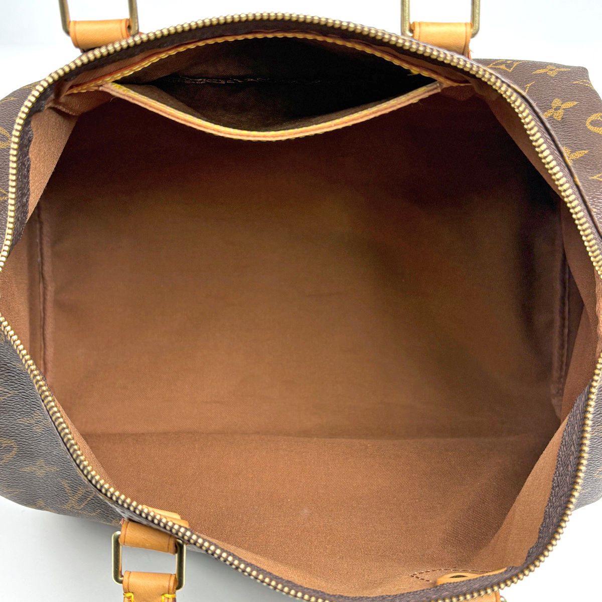 Louis Vuitton Speedy 35 Boston Bag Monogram Brown — view 9