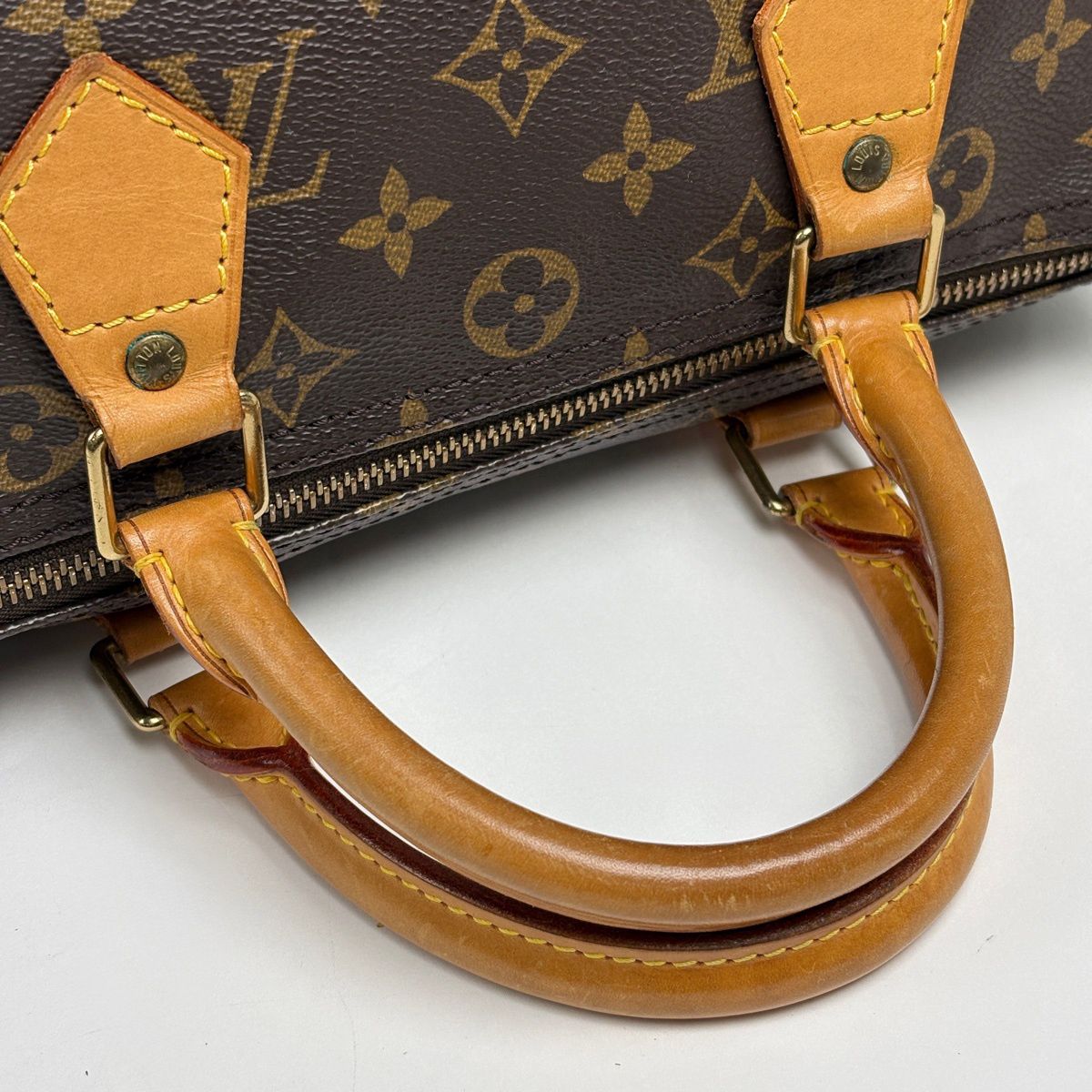 Louis Vuitton Speedy 30 Boston Bag Monogram Brown — view 8