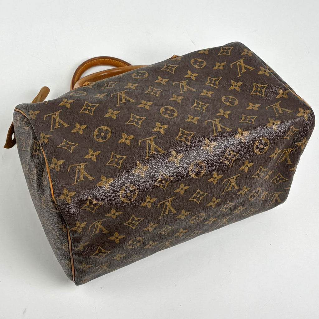 Louis Vuitton Speedy 30 Boston Bag Monogram Brown — view 2