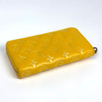 Louis Vuitton Zippy Wallet Coussin Monogram Embossed Leather Ginkgo Yellow — view 2