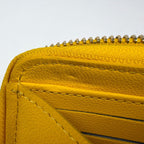Louis Vuitton Zippy Wallet Coussin Monogram Embossed Leather Ginkgo Yellow — view 7