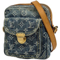 Louis Vuitton Camera Bag Pochette Monogram Denim Blue
