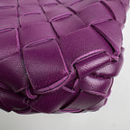 Bottega Veneta Campana Intrecciato Tote Leather Purple — view 4