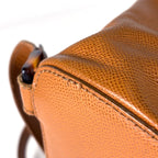 Chanel CC Logo Backpack Leather Brown — view 4