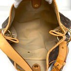 Louis Vuitton Galleria PM Shoulder Bag Monogram Brown — view 8