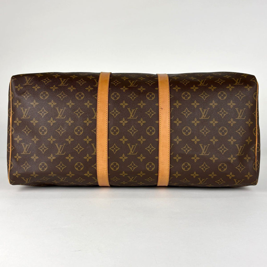 Louis Vuitton Keepall 55 Boston Bag Monogram Brown — view 2