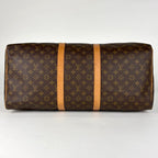 Louis Vuitton Keepall 55 Boston Bag Monogram Brown — view 2