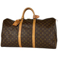 Louis Vuitton Keepall 55 Boston Bag Monogram Brown