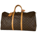 Louis Vuitton Keepall 55 Boston Bag Monogram Brown