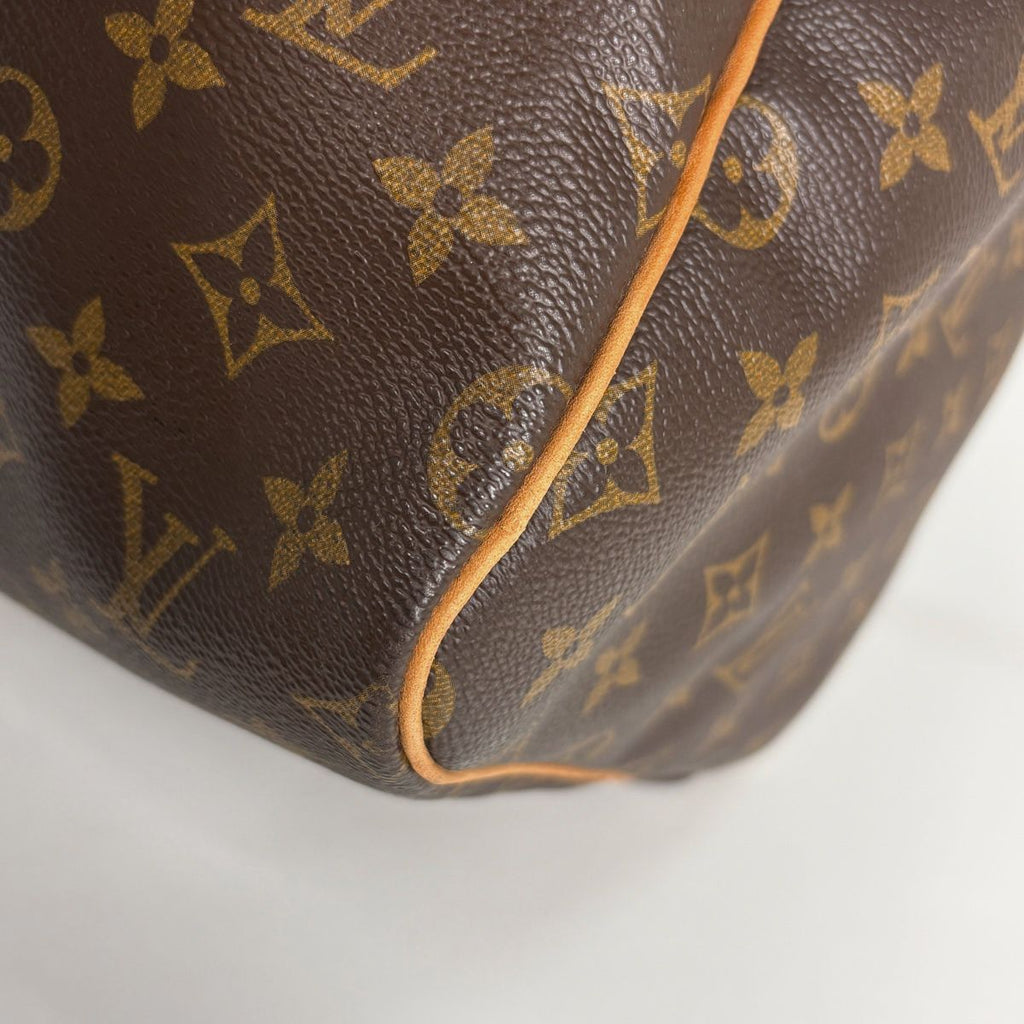 Louis Vuitton Keepall 55 Boston Bag Monogram Brown — view 3