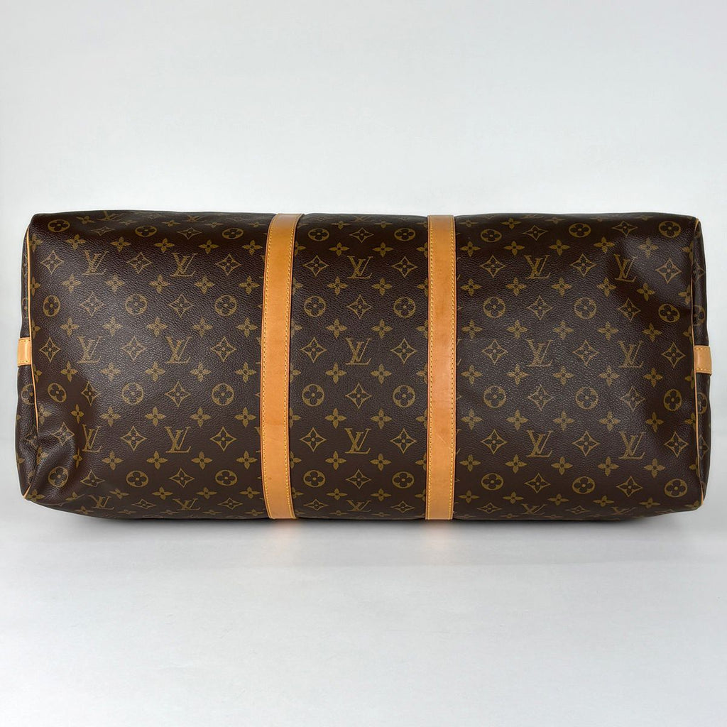 Louis Vuitton Keepall Bandouliere 60 Boston Bag Monogram Brown — view 2