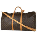 Louis Vuitton Keepall Bandouliere 60 Boston Bag Monogram Brown