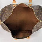 Louis Vuitton Keepall Bandouliere 60 Boston Bag Monogram Brown — view 8