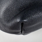 Loewe Logo Handbag 2-Way Flamenco Leather Black — view 3
