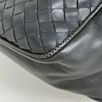 Bottega Veneta Intrecciato Chain Tote Leather Dark Green — view 3