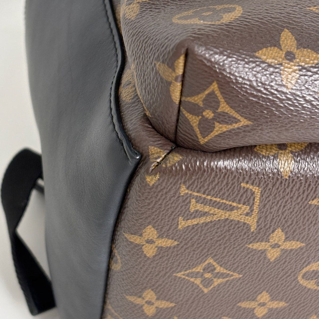 Louis Vuitton Discovery Backpack Monogram Macassar Brown — view 4