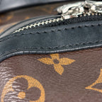 Louis Vuitton Discovery Backpack Monogram Macassar Brown — view 8