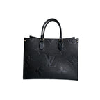 Louis Vuitton Empreinte Handbag On The Go MM Tote Noir — view 2