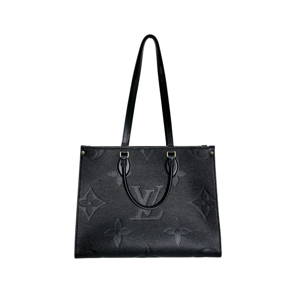 Louis Vuitton Empreinte Handbag On The Go MM Tote Noir — view 5