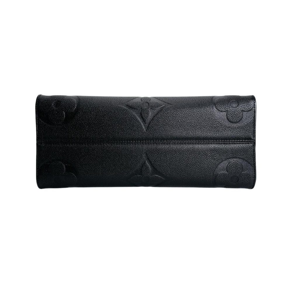 Louis Vuitton Empreinte Handbag On The Go MM Tote Noir — view 6
