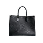 Louis Vuitton Empreinte Handbag On The Go MM Tote Noir — view 3