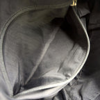 Chanel Paris Biarritz PM Leather Canvas Tote Silver — view 7