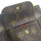 Louis Vuitton Partition Monogram Leather Brown Light Pouch Gold — view 6