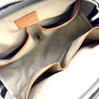 Louis Vuitton Monogram Leather Brown Light Handbag Gold — view 3
