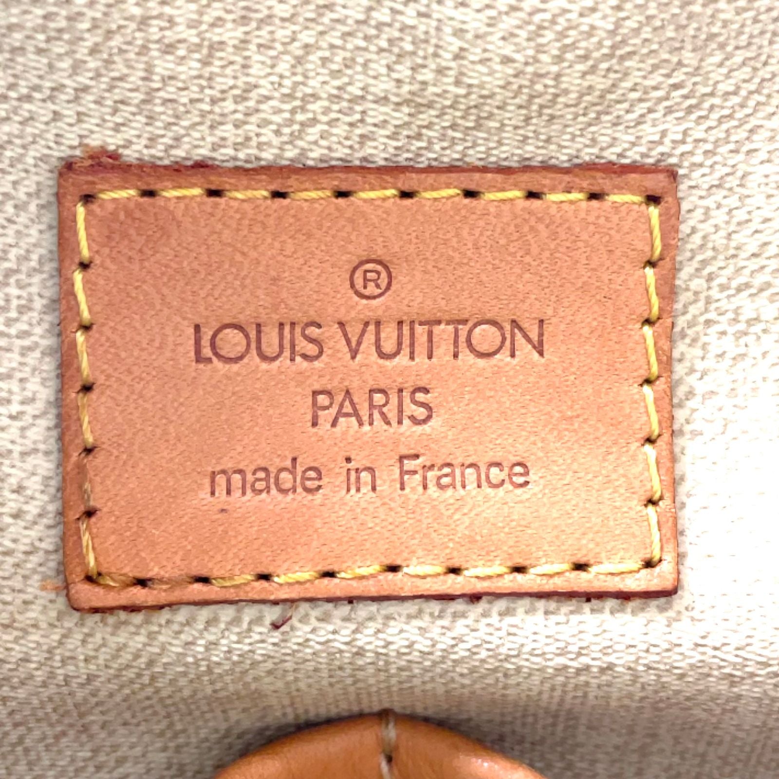 Louis Vuitton Monogram Leather Brown Light Handbag Gold — view 4