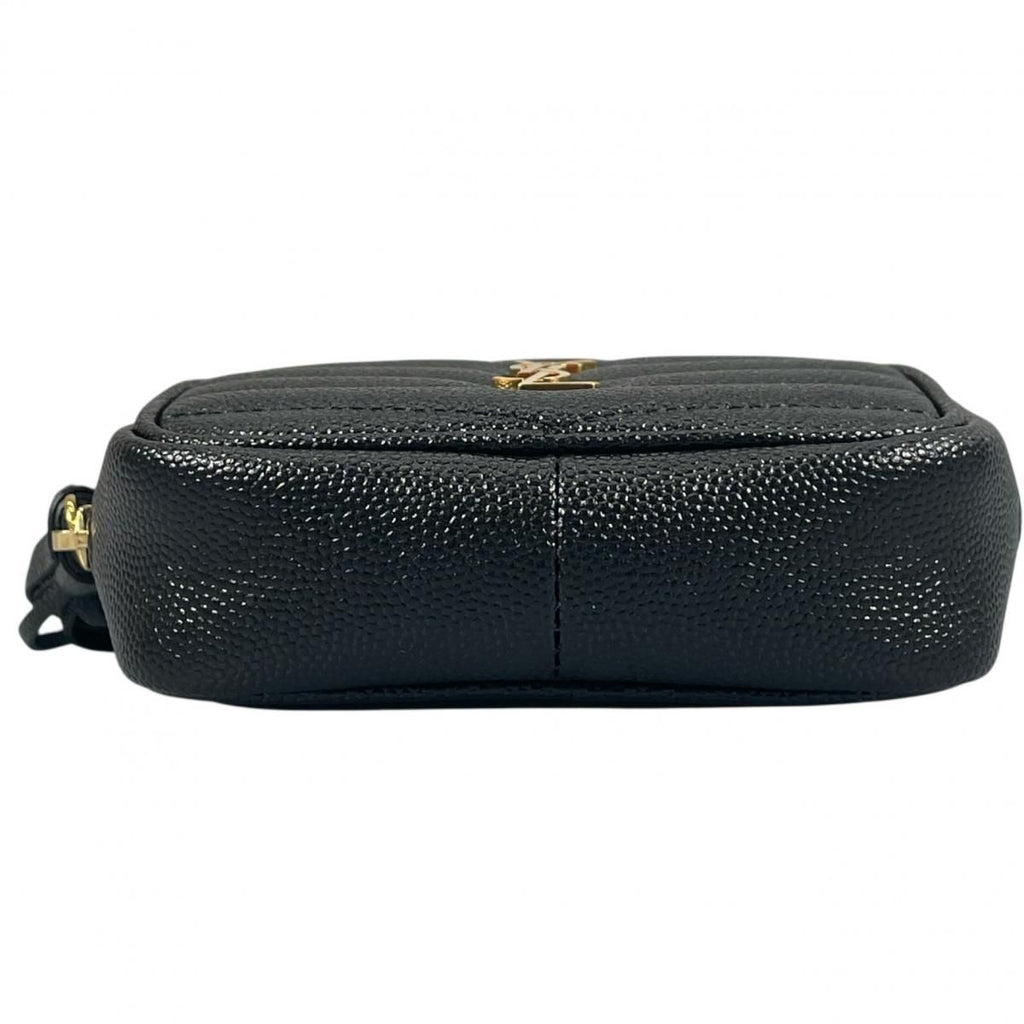 Saint Laurent Caviar Leather Pouch Baby Black — view 4