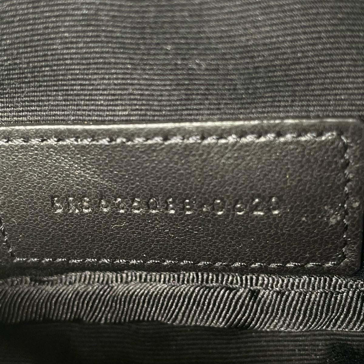 Saint Laurent Caviar Leather Pouch Baby Black — view 9