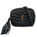 Saint Laurent Caviar Leather Pouch Baby Black