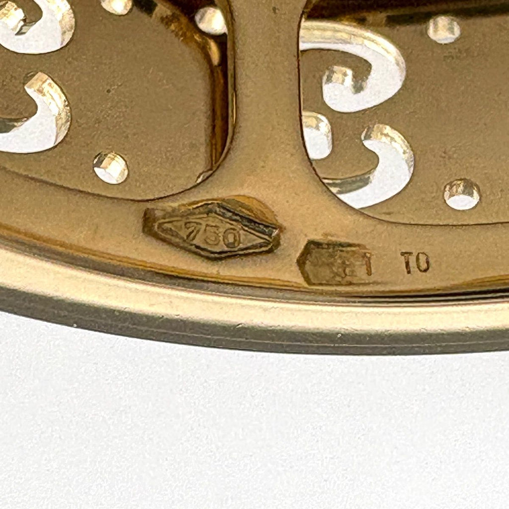 Gucci Icon Toile Ring YG Yellow Gold — view 6
