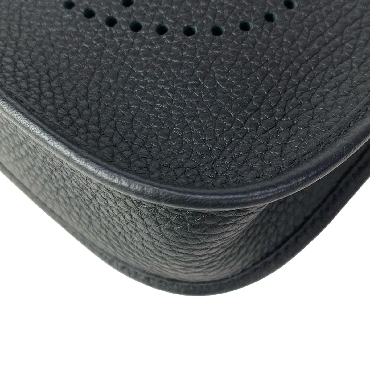 Hermes Shoulder Bag Evelyne TPM Amazon Black Silver — view 7