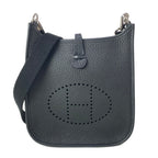 Hermes Shoulder Bag Evelyne TPM Amazon Black Silver