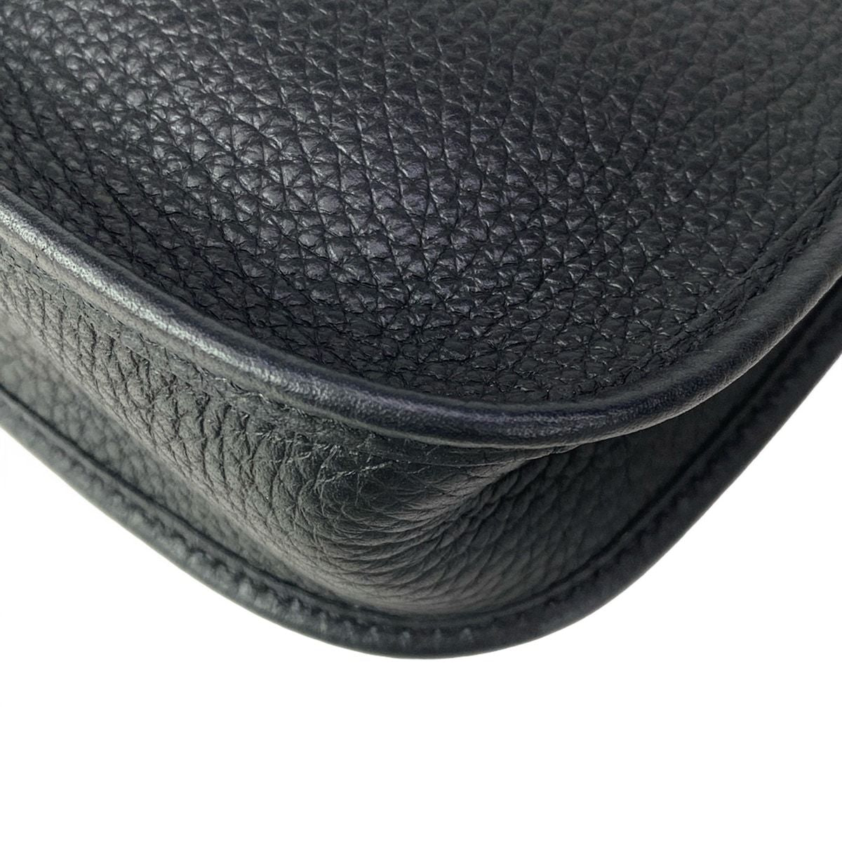 Hermes Shoulder Bag Evelyne TPM Amazon Black Silver — view 9