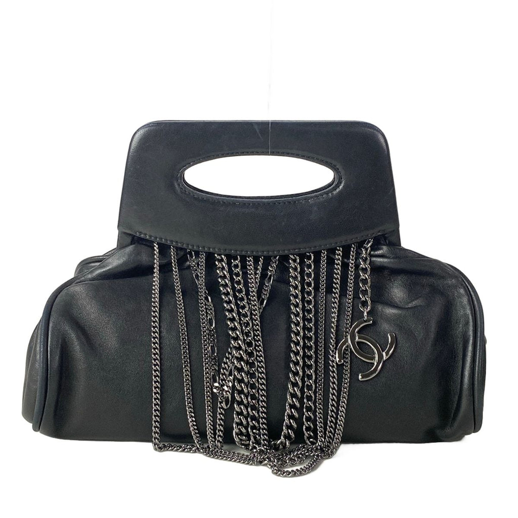 Chanel Handbag Black Lambskin