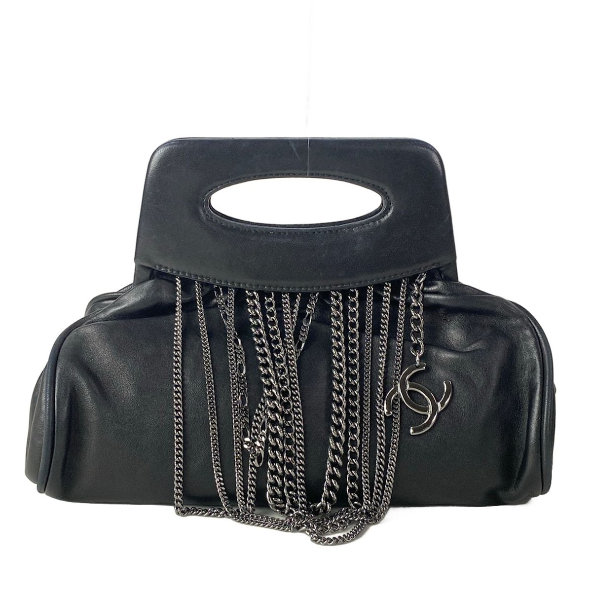 Chanel Handbag Black Lambskin