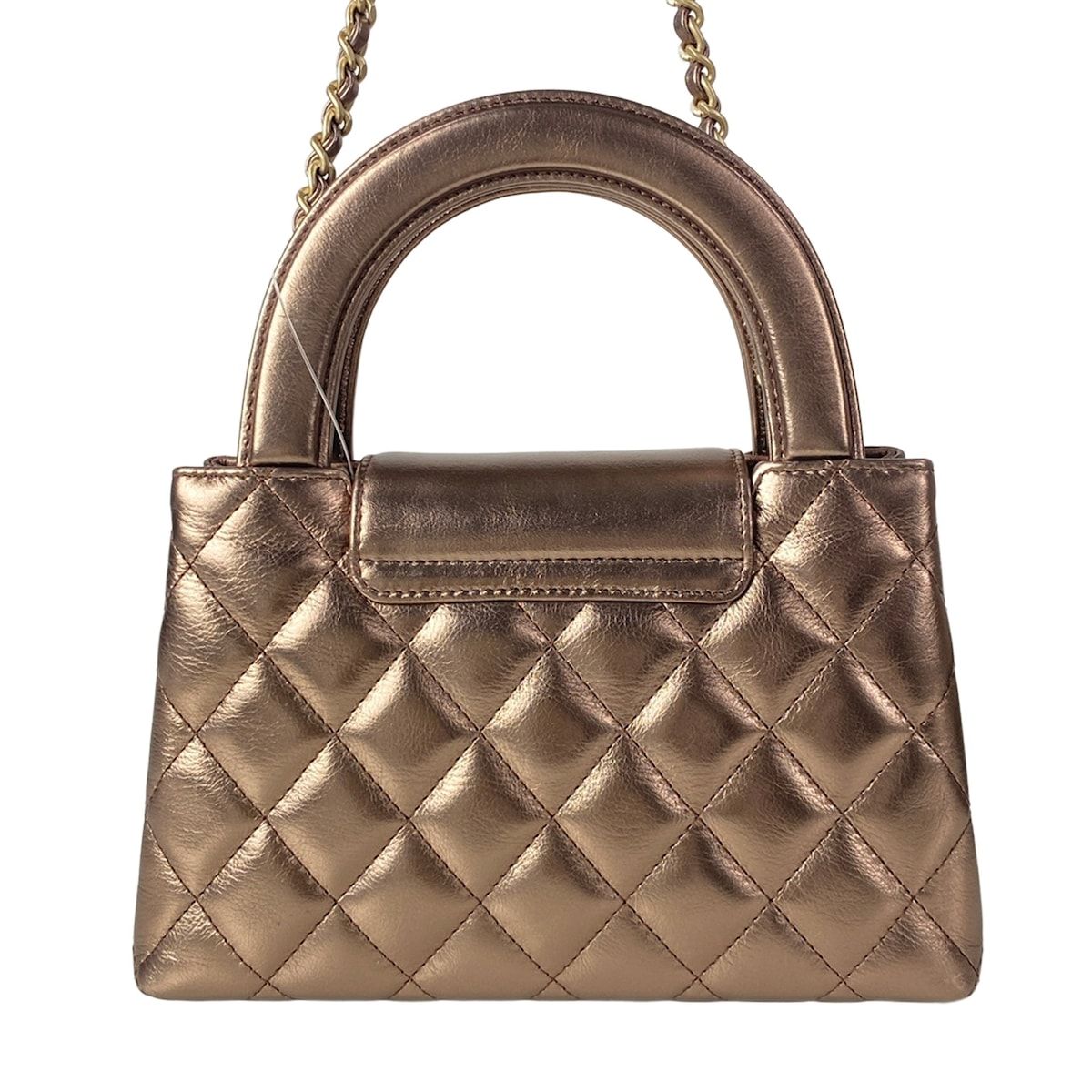 Chanel Shoulder Bag Quilted Mini Shopping Rose Gold — view 3