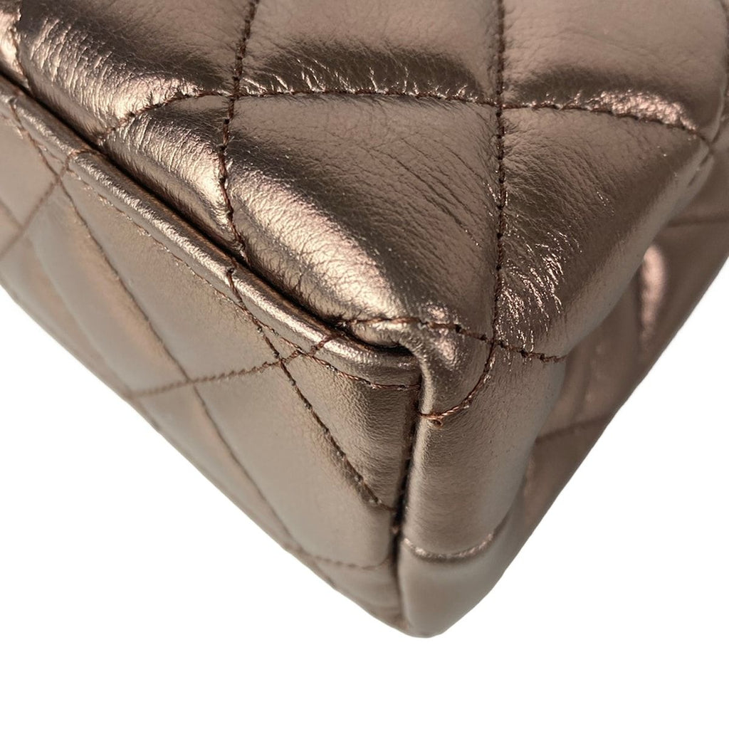 Chanel Shoulder Bag Quilted Mini Shopping Rose Gold — view 7