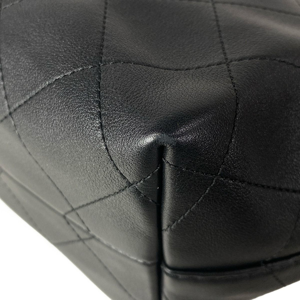 Chanel Shoulder Bag Hobo Black Gold Metal — view 9