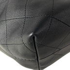 Chanel Shoulder Bag Hobo Black Gold Metal — view 6