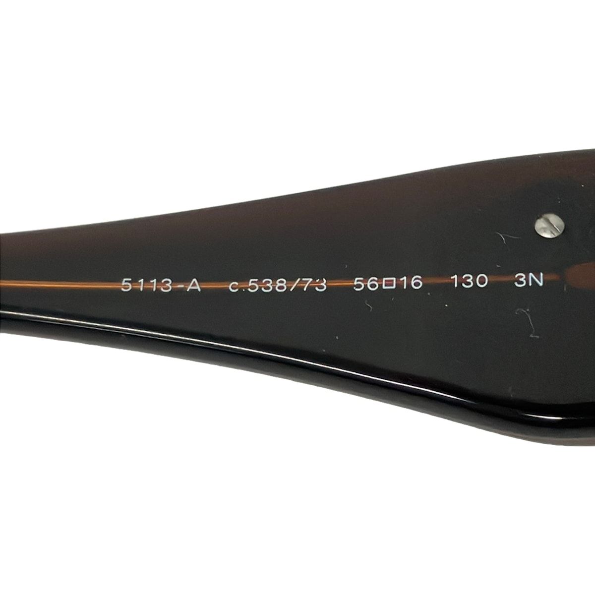 Chanel Sunglasses Dark Brown Black Camellia CC Logo Eyewear — view 4