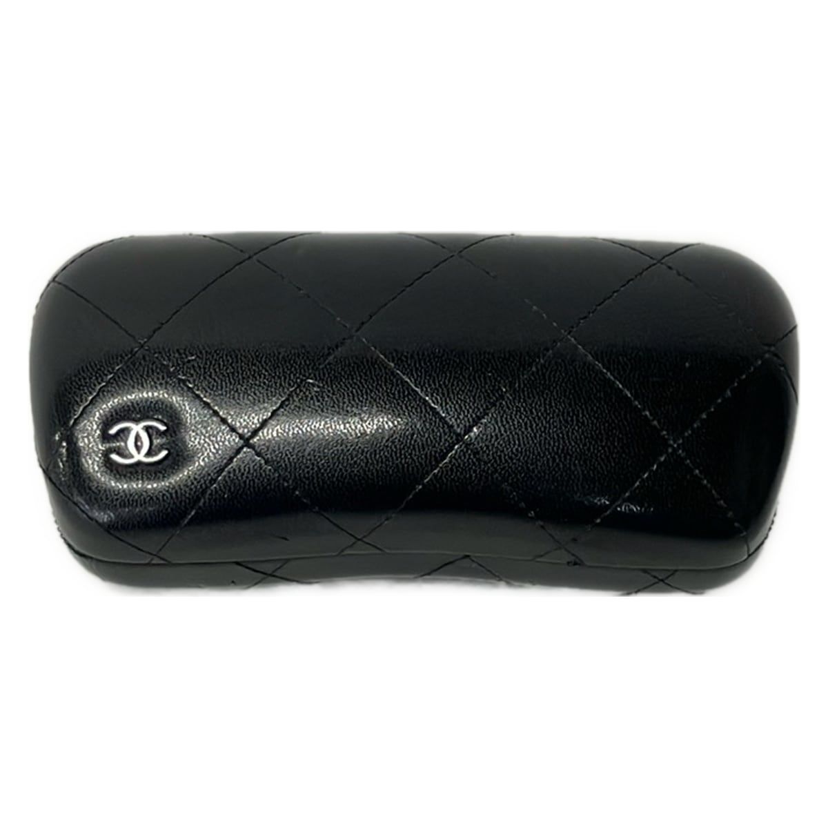 Chanel Sunglasses Dark Brown Black Camellia CC Logo Eyewear — view 6