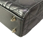 Dior Handbag Lady MY Abcdior Bag Small Metallic Gray — view 9