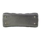 Dior Handbag Lady MY Abcdior Bag Small Metallic Gray — view 5