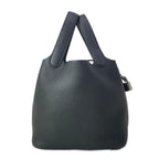 Hermes Handbag Picotin Lock PM Black Silver — view 3