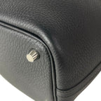 Hermes Handbag Picotin Lock PM Black Silver — view 7