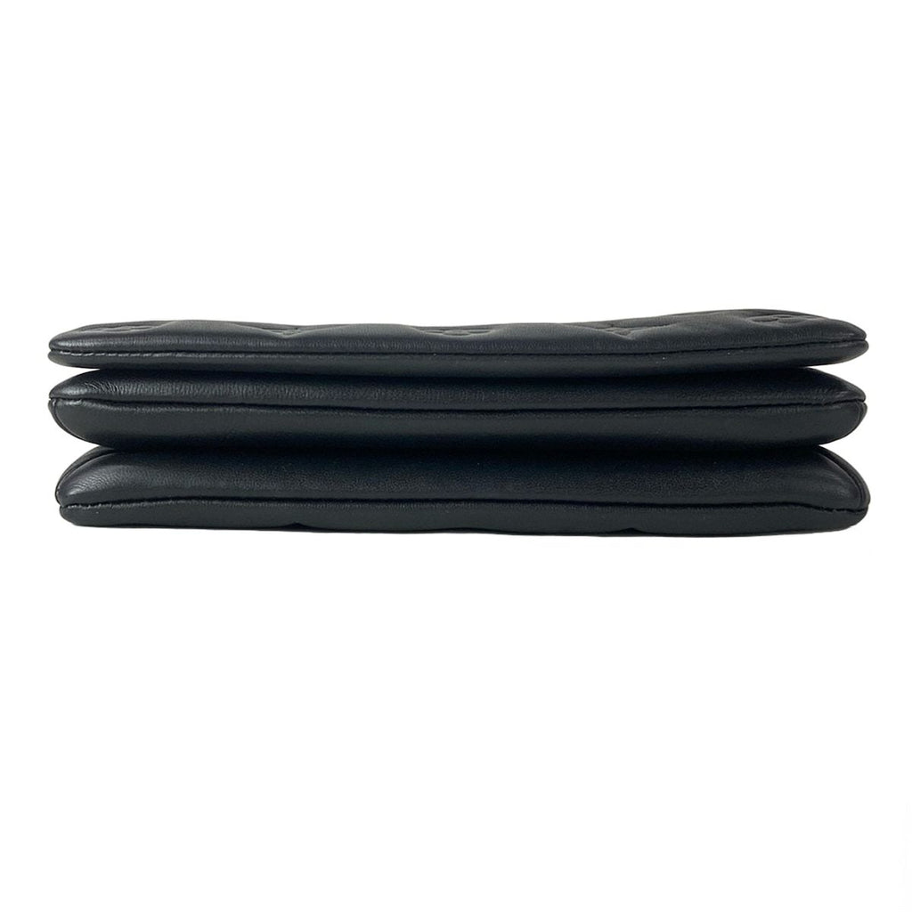 Louis Vuitton Shoulder Bag Cousin Pochette Noir Leather — view 5