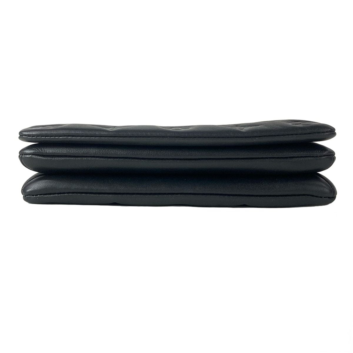 Louis Vuitton Shoulder Bag Cousin Pochette Noir Leather — view 5